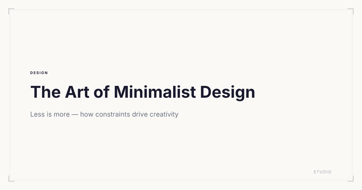 Elegant template example